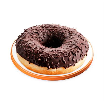 Донат глазированный Шоколадный 55 г