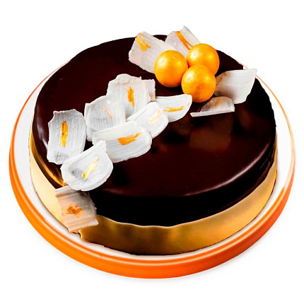 Торт Миндальный с соленой карамелью Де Люкс 1000г 