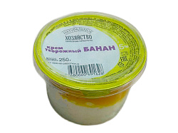 Крем творожный банановый 5% 250 г