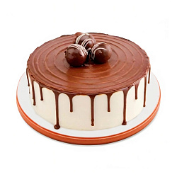 Торт Клубнично-шоколадный 500 г