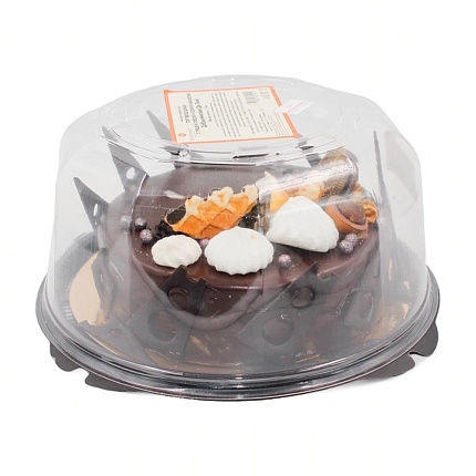 Торт Грецкий орех с соленой карамелью Де-Люкс 1кг