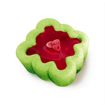 Торт мороженое фигурный Фисташка-Малина 400 г