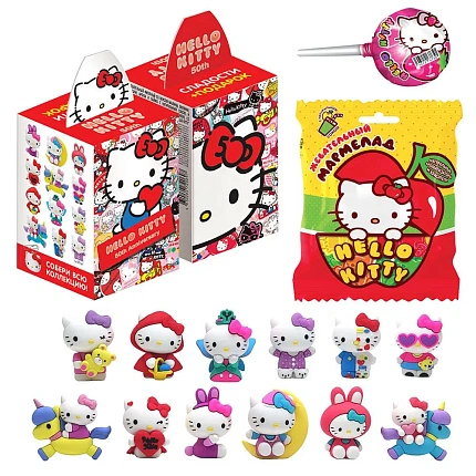 Набор Hello Kitty Toy&Joyс подарком, 42 г
