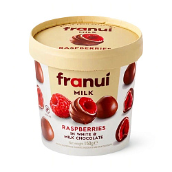 Малина в белом шоколаде Franui 150 г