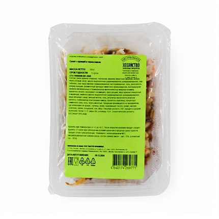 Салат с куриным филе и черносливом 160г