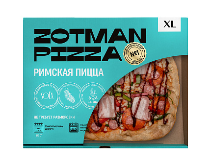 Пицца Баварская мясная Zotman ICE 465 г