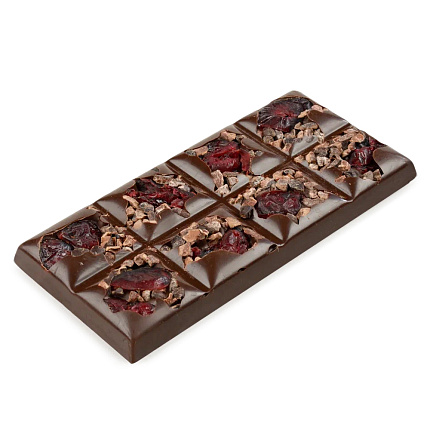 Шоколад темный Крафтовый микс с клюквой 50 г