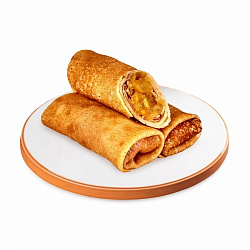 Блинчики с яблоком