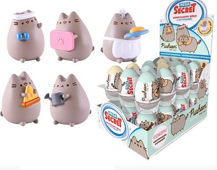Шоколадное яйцо с игрушкой MEGA SECRET PUSHEEN 20 г
