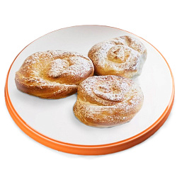 Ватрушка Добрынинская с творожной начинкой и вишней