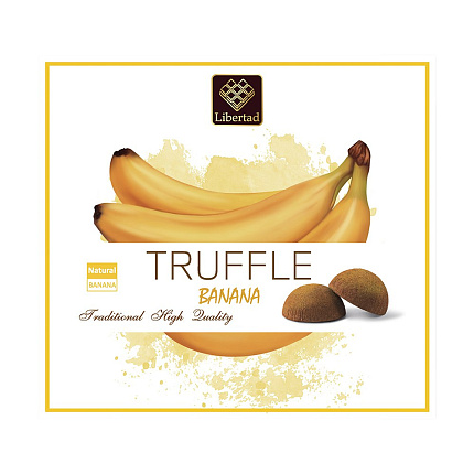 Трюфели в банановой обсыпке Libertad 120 г