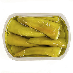 Перчики Ellenika македонские фаршированные сливочным сыром в масле, 230 г