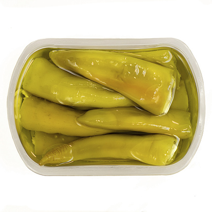 Перчики Ellenika македонские фаршированные сливочным сыром в масле, 230 г