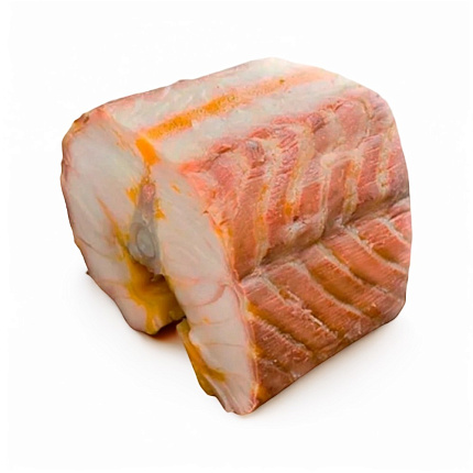 Осетр горячего копчения без кожи кусок вес