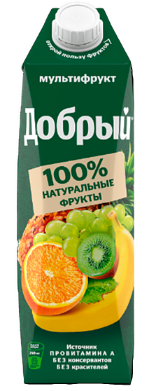 Нектар Добрый Мультифрукт 1 л 