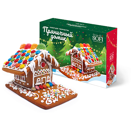 Набор для творчества Пряничный Домик "Sofi" 1200 г
