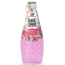 Напиток Basil Seed Drink Lychee Фантастический личи 290 мл