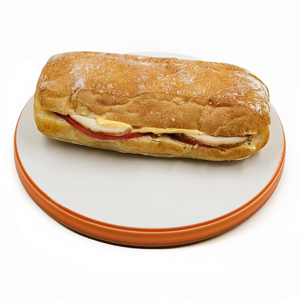 Чиабатта с курицей и сыром 240 г