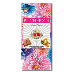 Шоколад Bucheron blanc edition с изюмом и орехами 85 г