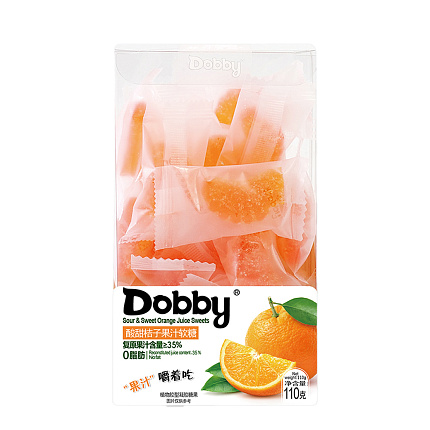 Мармелад Dobby с апельсиновым соком 110 гр