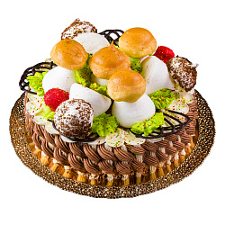 Лукошко с грибами