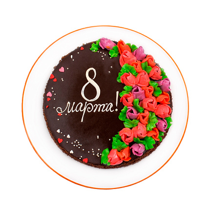 Торт Прага к 8 Марта, 1100 г