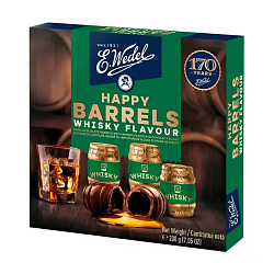 Конфеты ассорти Happy barrels с начинкой виски 200 г