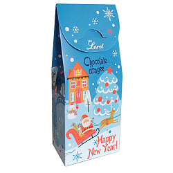 Конфеты шоколадные с начинкой chco вкусы света 124 г