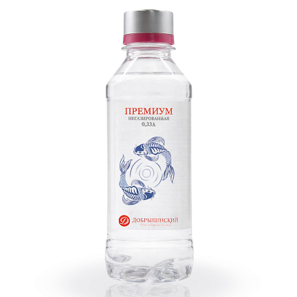 Вода негазированная "Добрыниский" минеральная 0,33 л 