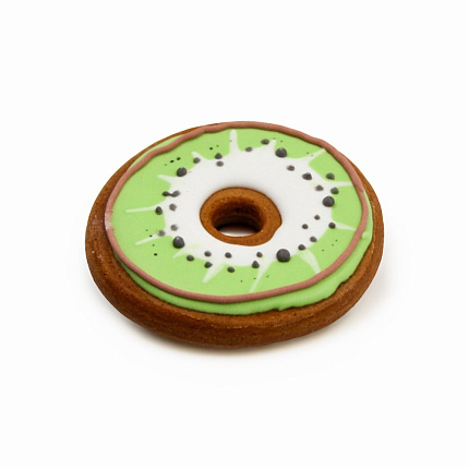 Глазированный пряник Пончик‑киви 70 г