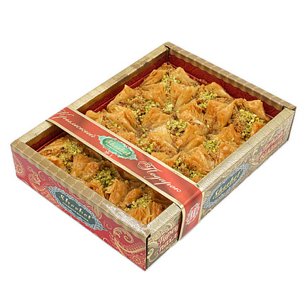 Пахлава Бохча грецкий орех с фисташками 450 г