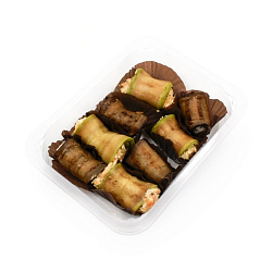 Ассорти рулетиков из баклажанов и кабачков 200 г