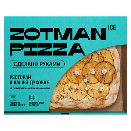 Пицца "Zotman" Груша Горгонзола замороженная 415 г