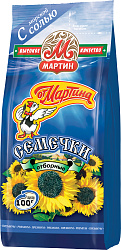 Семечки От Мартина Черные с солью 100г