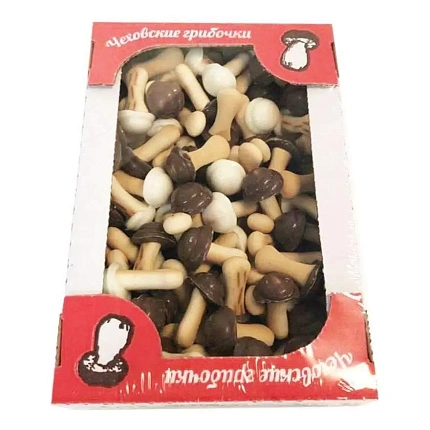 Печенье Чеховские Грибочки ассорти 250г