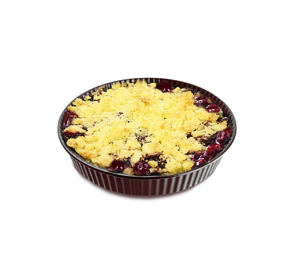 Мини пай с вишней