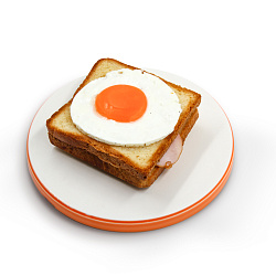 Сэндвич Крок-Мадам с окороком на Бриошь 220 г