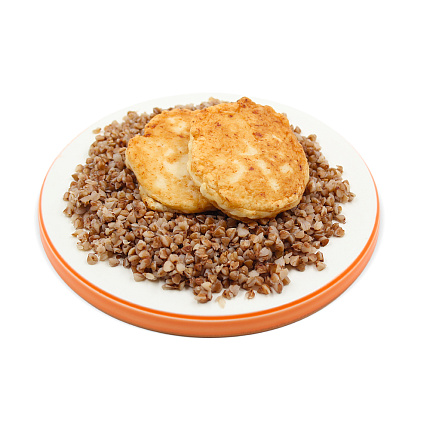 Оладьи куриные с гречкой 250г