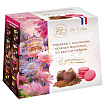 Трюфель с кусочками печенья Макарон, со вкусом малины Chocolat Mathez 160 г