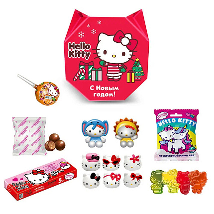 Набор с подарком Зимняя сказка ТМ Hello Kitty 82 г