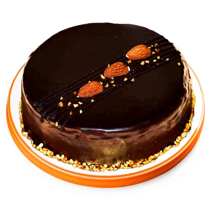 Торт "Миндальный" с соленой карамелью 500 г